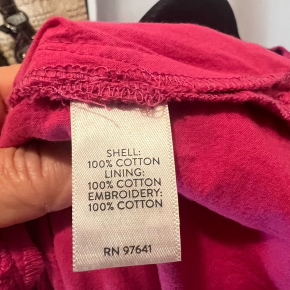 J. Jill Pink Midi Dress pineapple NWT - Picture 6 of 6